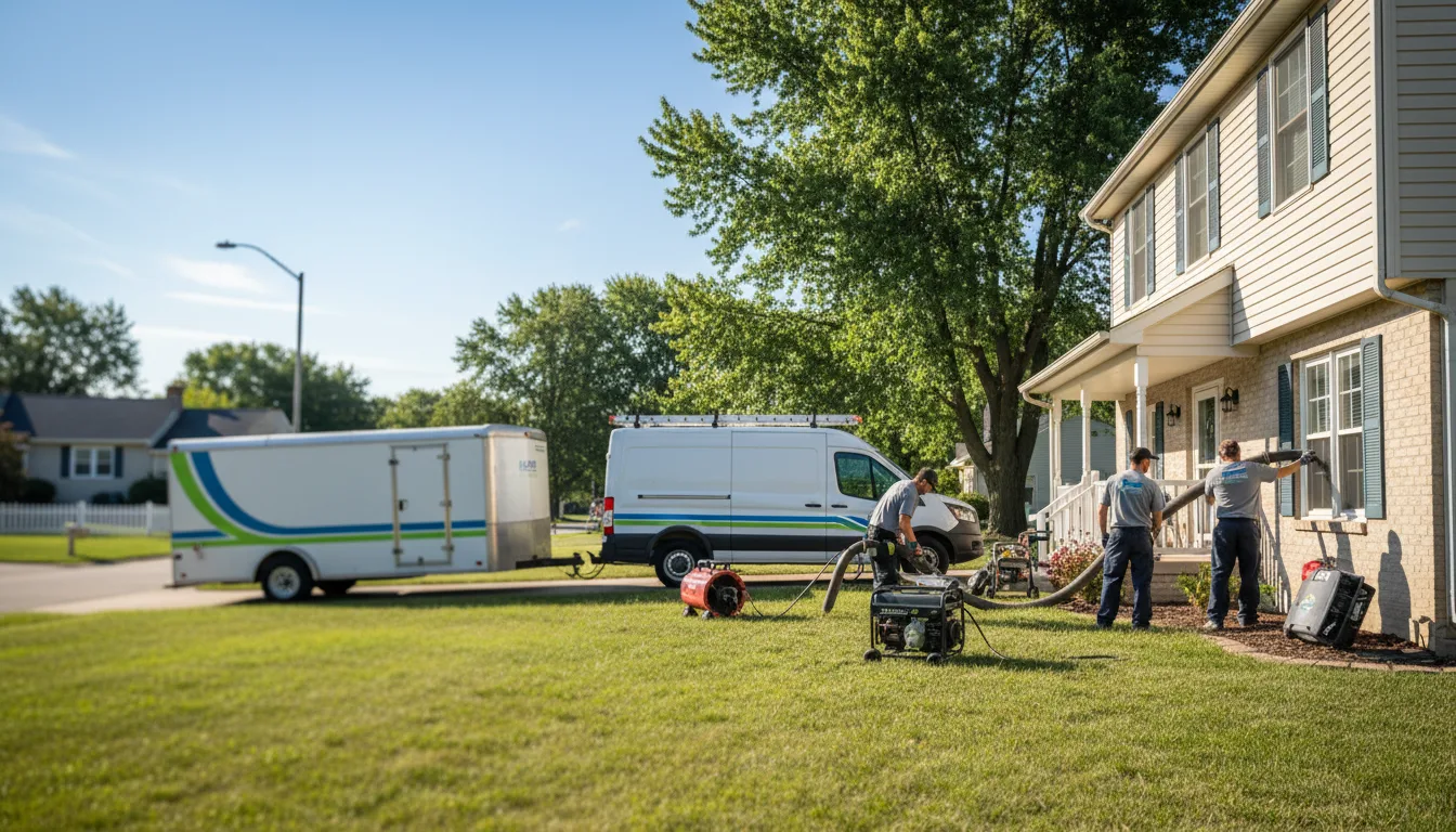 Flooded Basement Restoration And Cleanup With Repair in Sedgewickville, MO near me